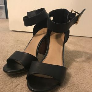 Merona Ankle Strap Chunky Heel from Target